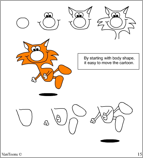 cartooning a cat